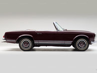 1965 Mercedez Benz 230 SL Maroon 113042-10-0101396